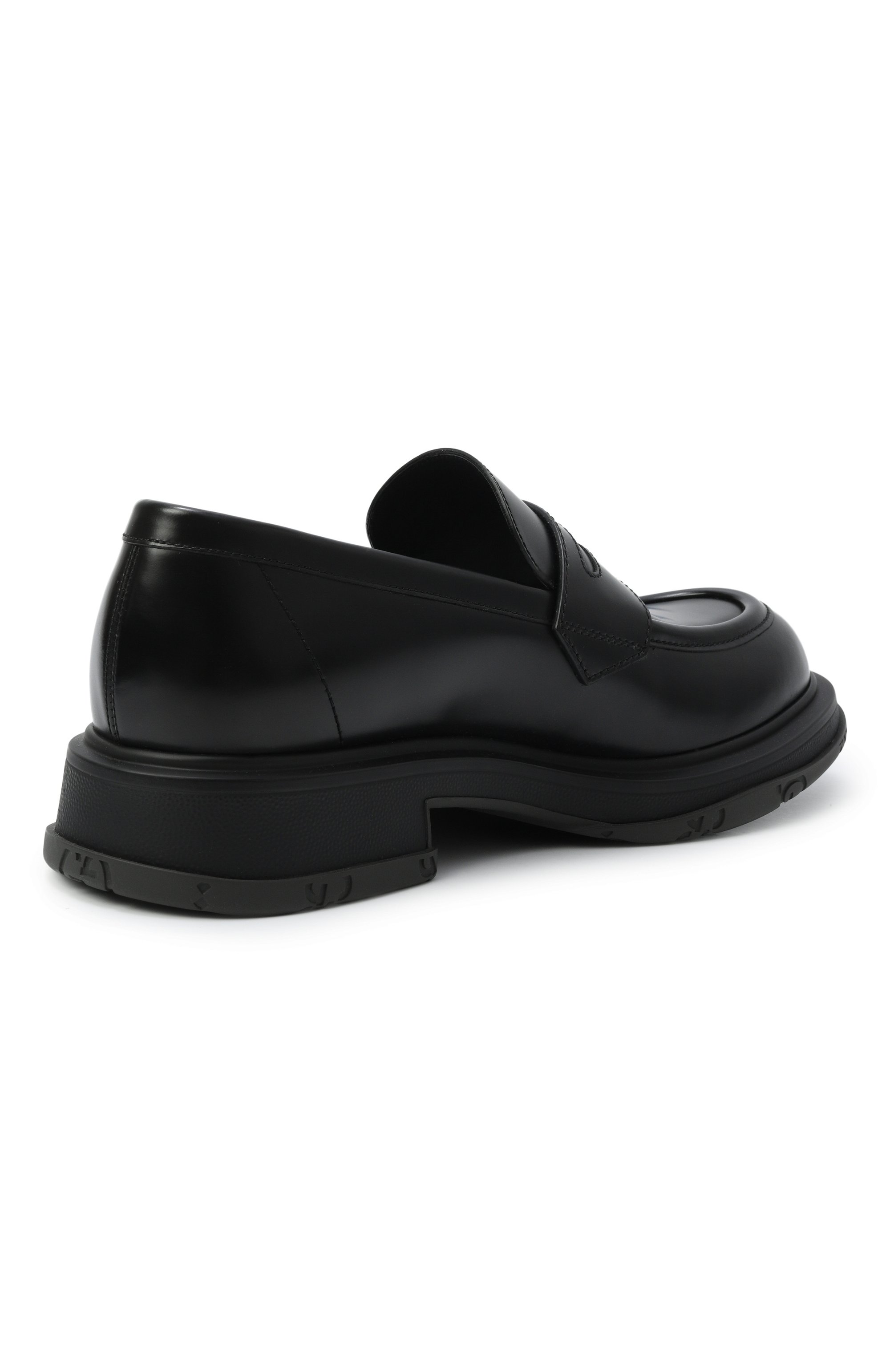 Кожаные лоферы GUCCI, арт. 851396/AADE0, фото 4