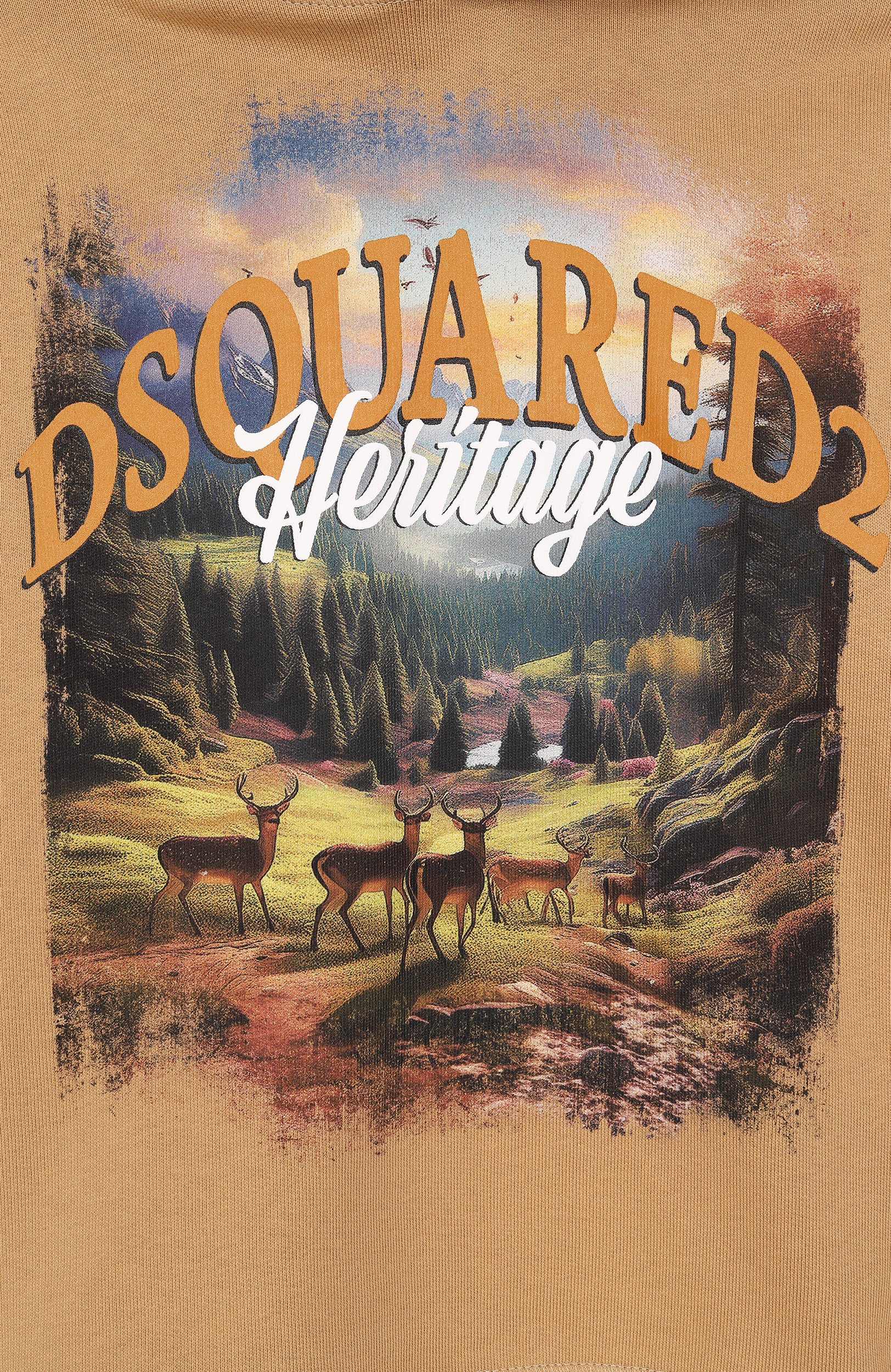 Хлопковое худи DSQUARED2, арт. DQ3420/D0AIS, фото 3
