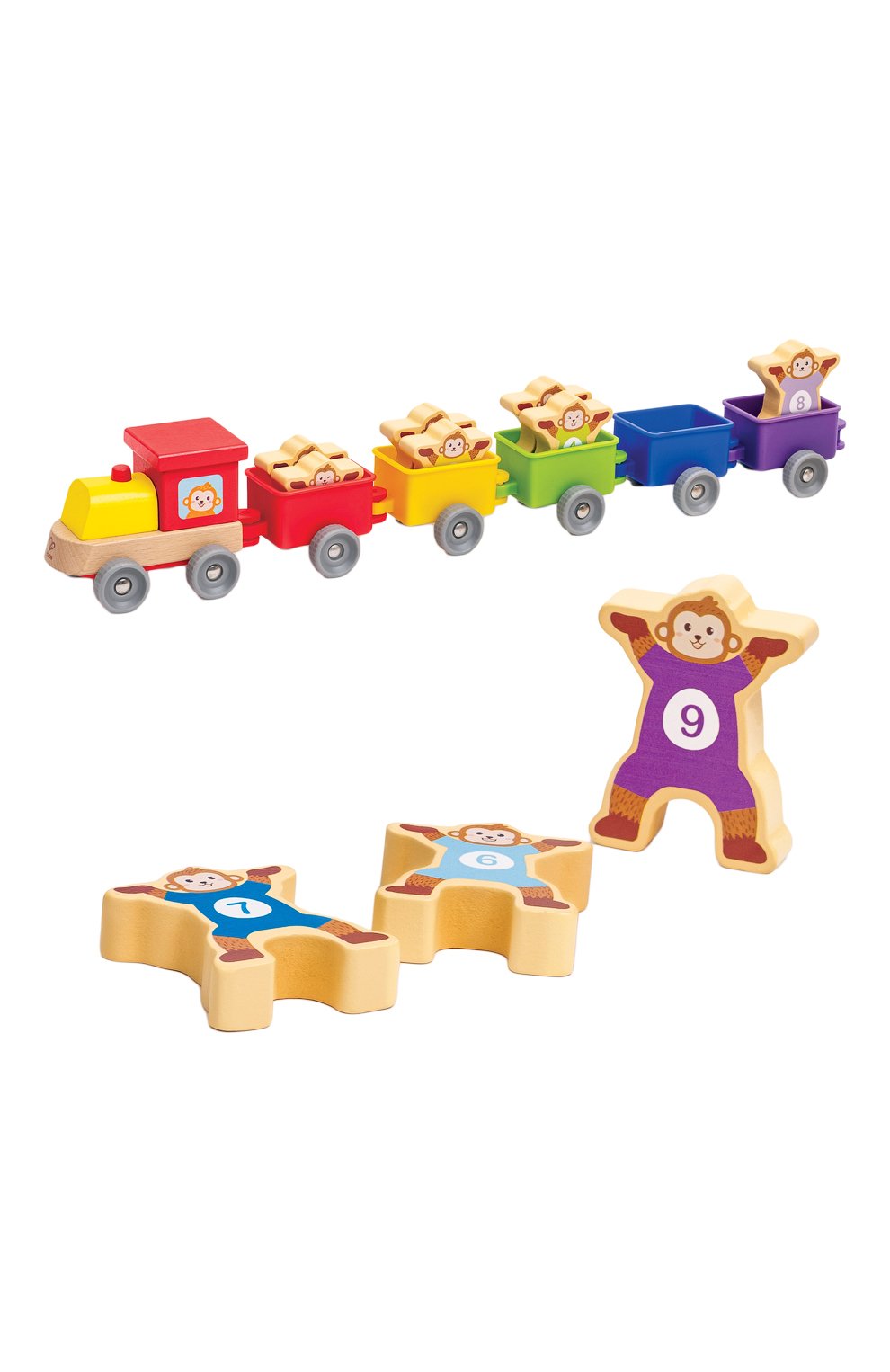 Развивающий набор поезд HAPE, арт. E1075_HP, фото 1