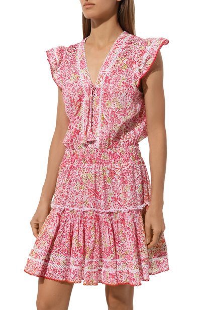 Хлопковое платье POUPETTE ST BARTH, арт. WANR24NZNWI, фото 3