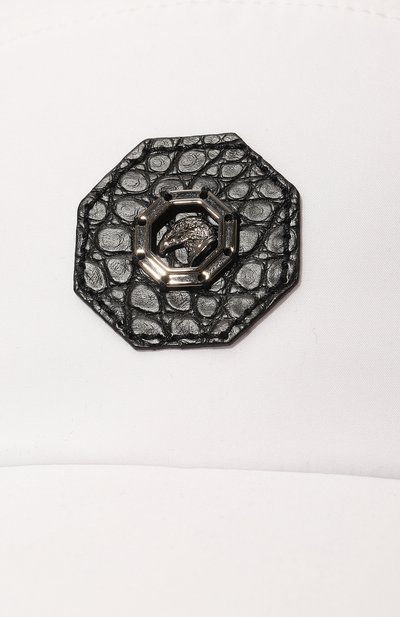 Бейсболка с отделкой из кожи аллигатора STEFANO RICCI, арт. MCV24CS16E/PL001H, фото 4