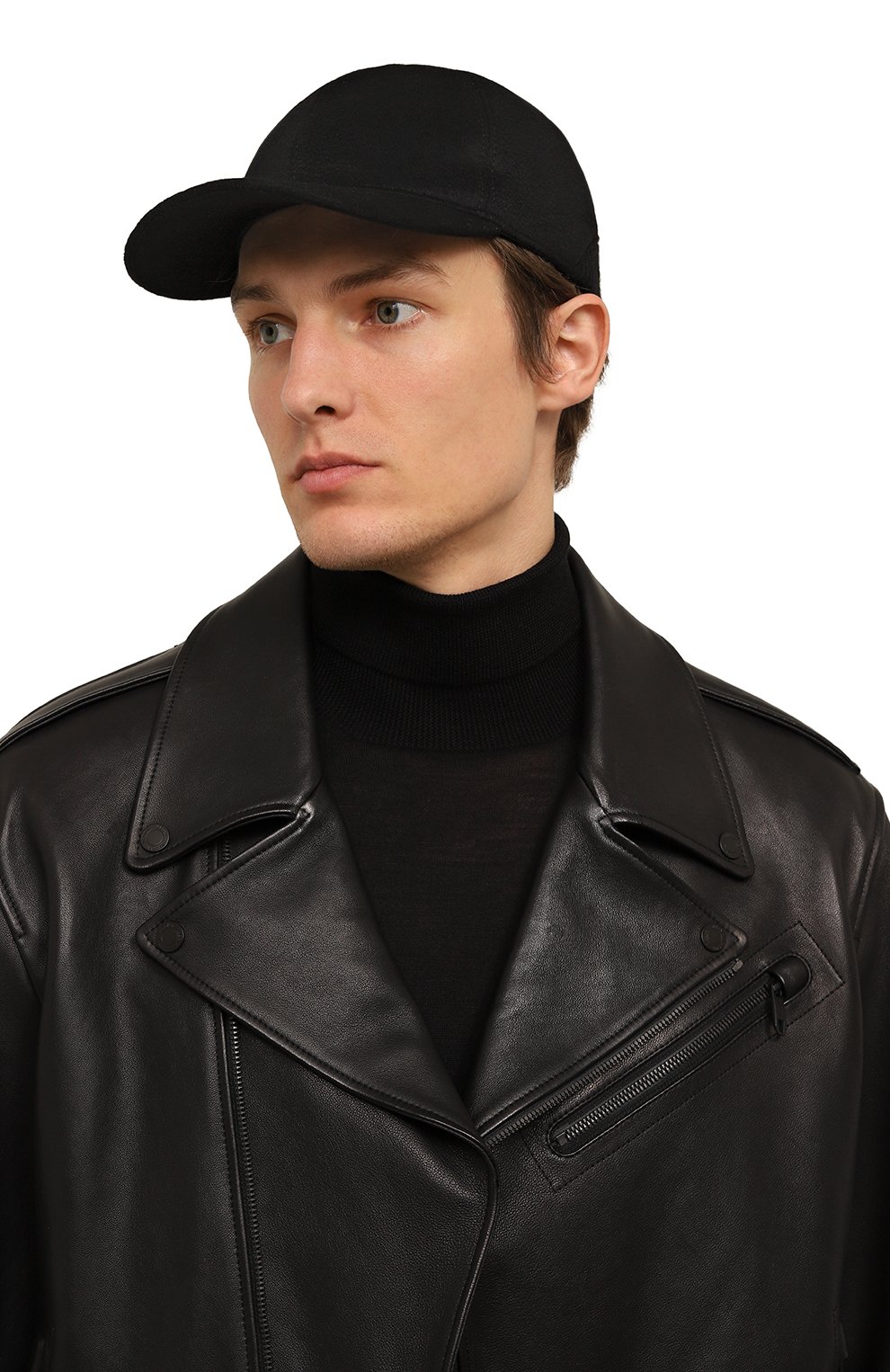 Кашемировая бейсболка CORNELIANI, арт. 900336-2829217/00, фото 2