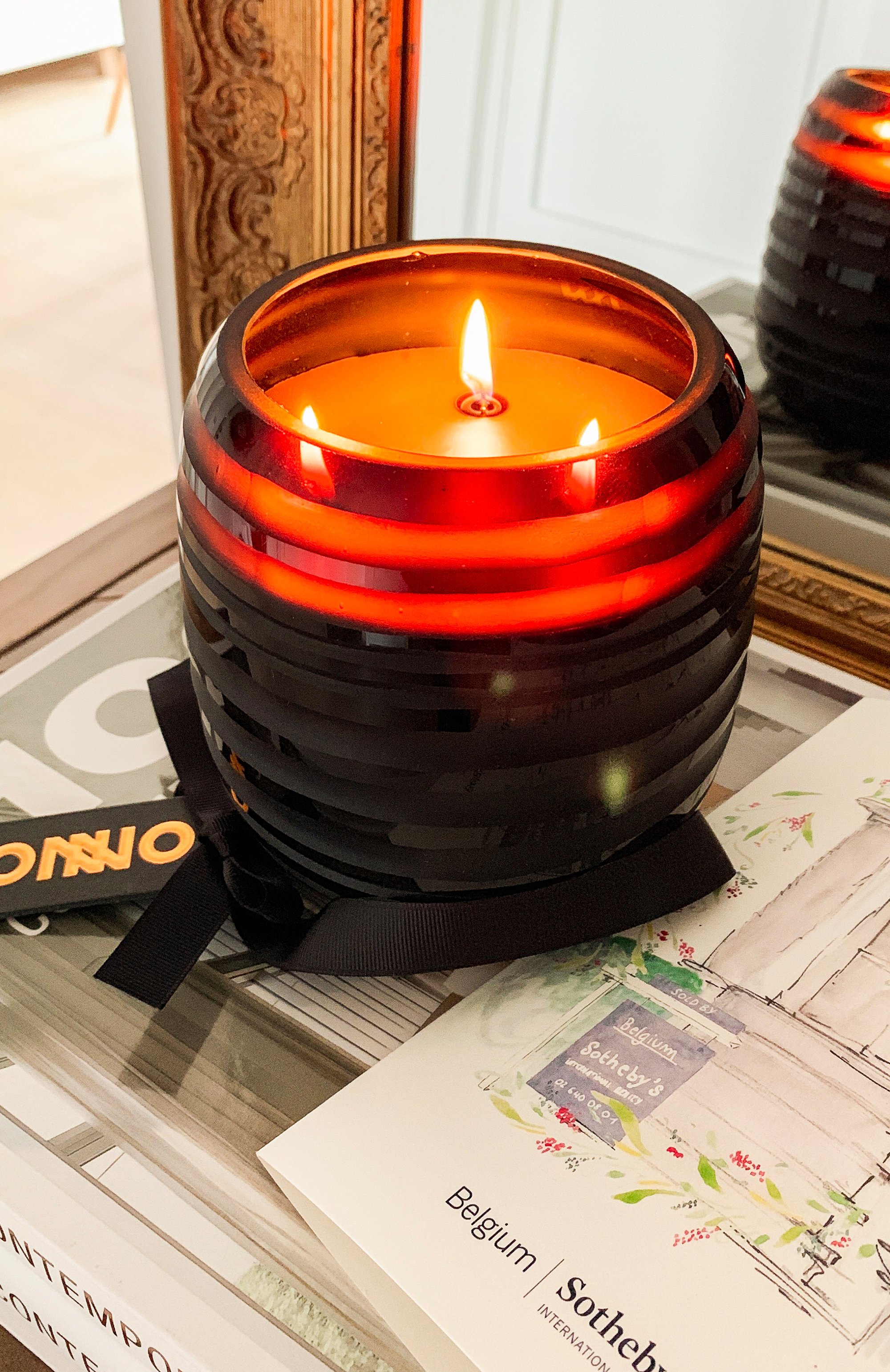 Ароматическая свеча amber zanzibar sphere s ONNO, арт. 5412280108010, фото 8