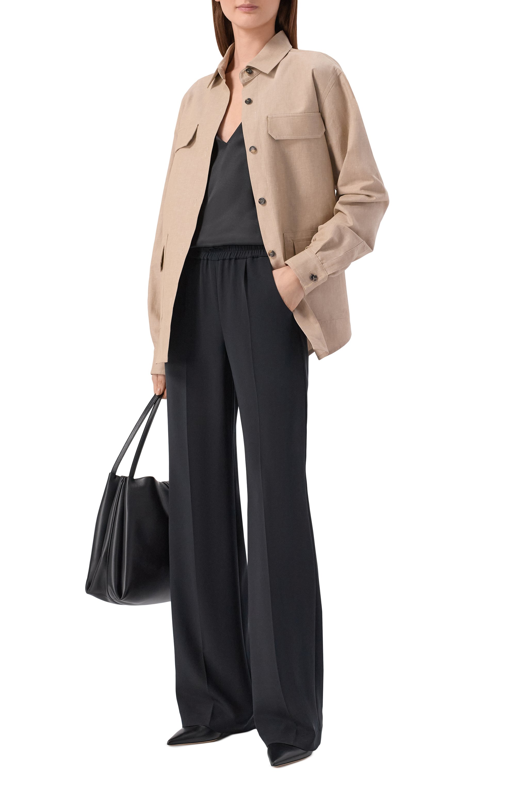 Шелковые брюки KITON, арт. D48122K0977A, фото 2