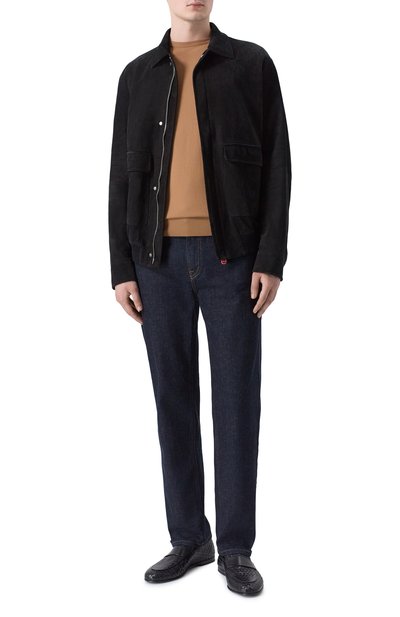 Мужские кожаные лоферы BARRETT, арт. 261U005.1/INT.PASAD0 8 MM