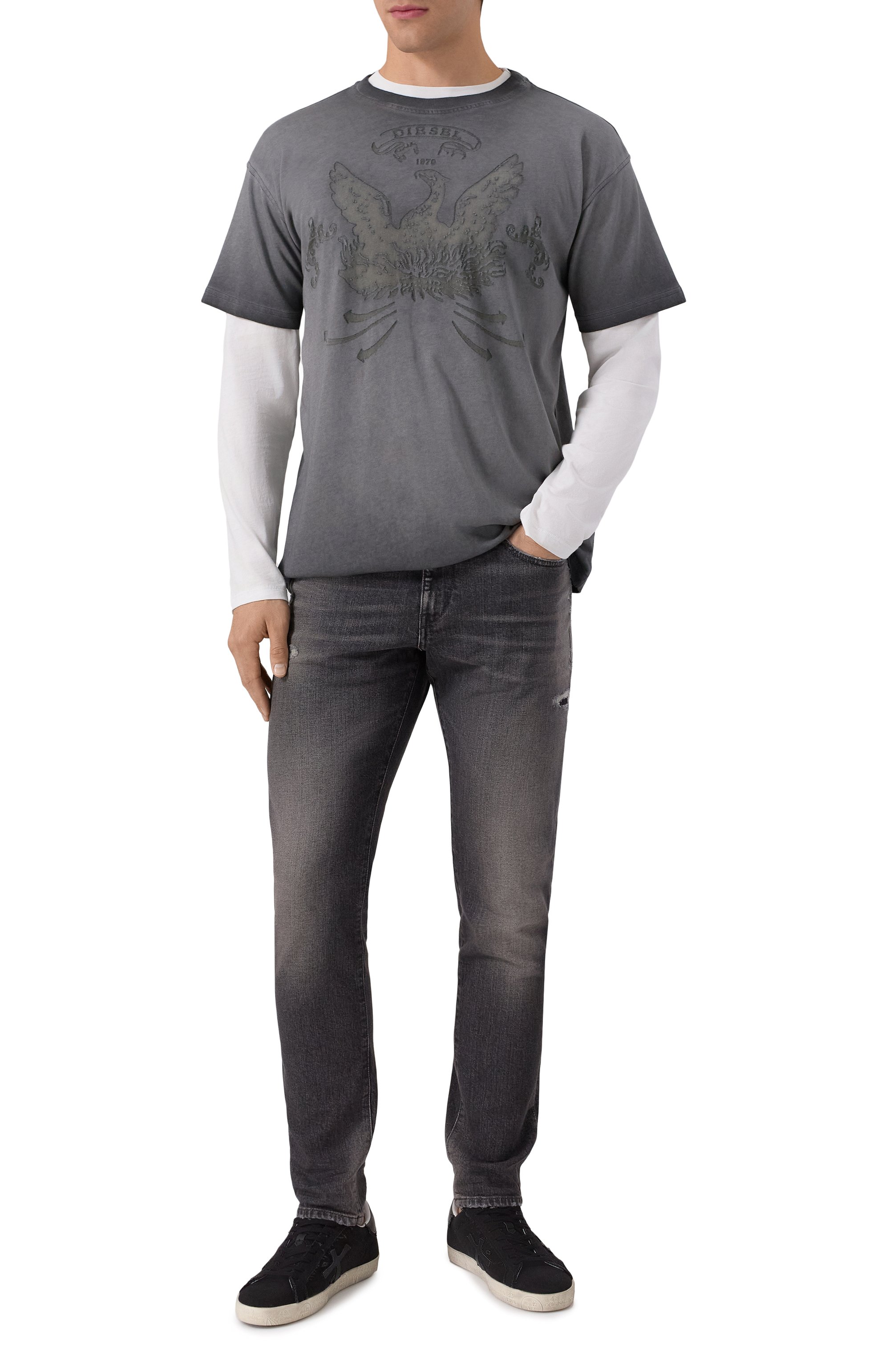 Футболка DIESEL, арт. A19373/0DLBW, фото 2