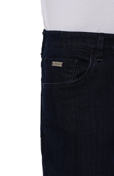 Джинсы slim fit ZILLI темно-синего цвета по цене 142500 руб., арт. J5T002M0460VLA000, фото 5 Джинсы slim fit ZILLI, арт. J5T002M0460VLA000, фото 5