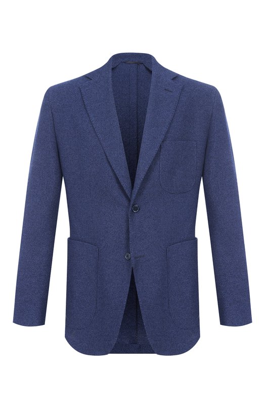 Хлопковый пиджак MVST TRIC0TT0N 40886 Синий TRIC0TT0N 40886