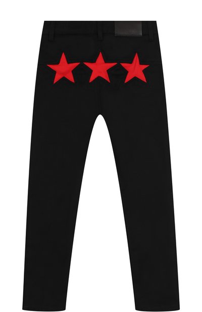 Джинсы прямого кроя с аппликациями в виде звезд GIVENCHY, арт. H14002, фото 2