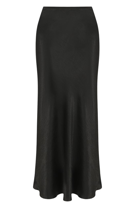 Атласная юбка Maison Margiela S29MA0512/M35586 Чёрный S29MA0512/M35586