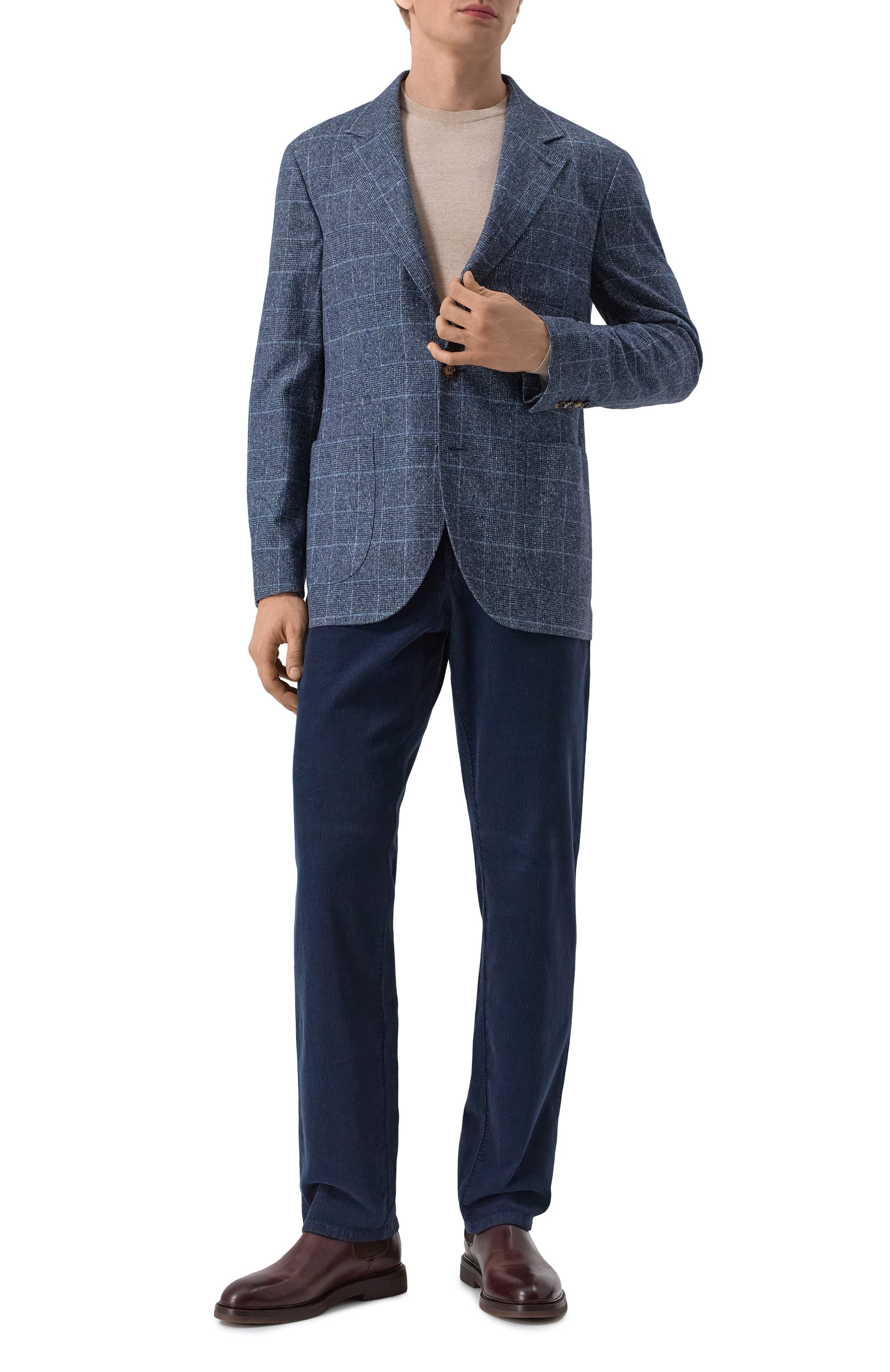 Пиджак из шелка и шерсти BRUNELLO CUCINELLI, арт. MY4667BND, фото 3