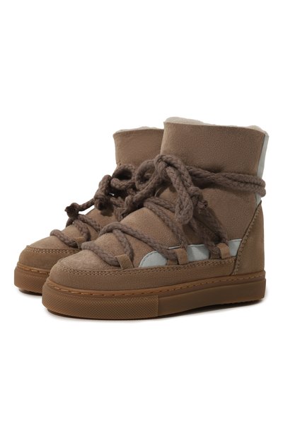 Замшевые сапоги INUIKII, арт. 65202-076/27-32