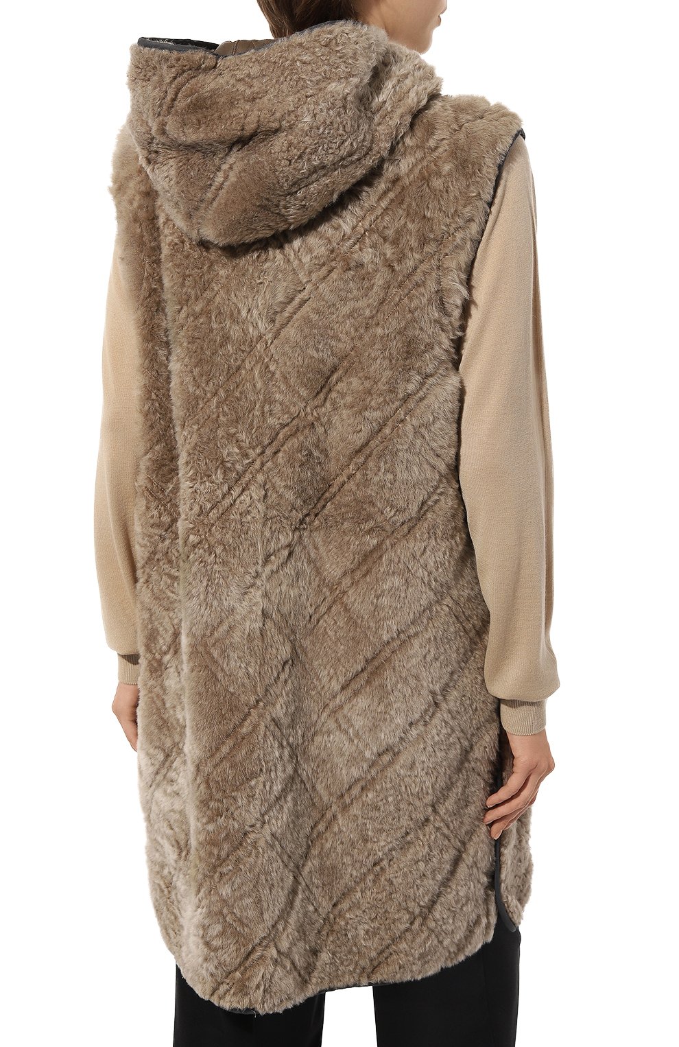 Жилет из овчины BRUNELLO CUCINELLI, арт. MPBRG9457P, фото 4