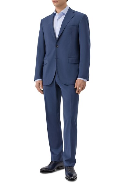 Кожаные оксфорды zephir SANTONI, арт. MLAG19206DD3HWVE, фото 2