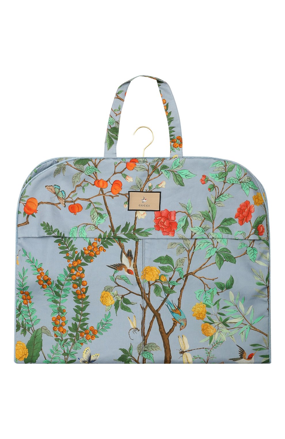 Льняной кофр GUCCI разноцветного цвета по цене 99360 руб., арт. 662298 2Z9AG, фото 1 Льняной кофр GUCCI, арт. 662298 2Z9AG, фото 1