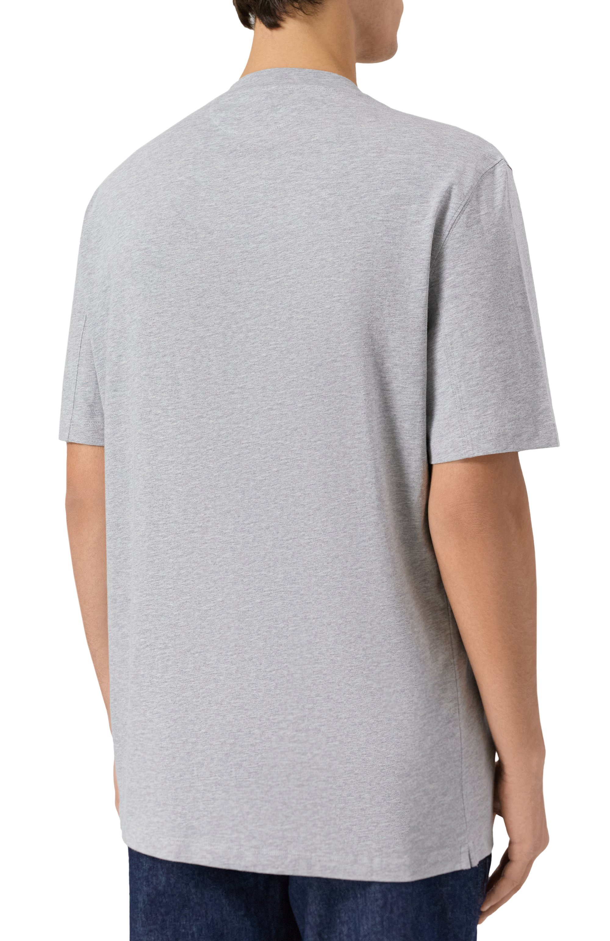 Хлопковая футболка BRUNELLO CUCINELLI, арт. M0B131308, фото 4