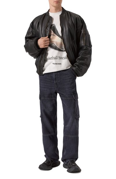 Хлопковая футболка BALENCIAGA, арт. 831305/TSVN3, фото 2