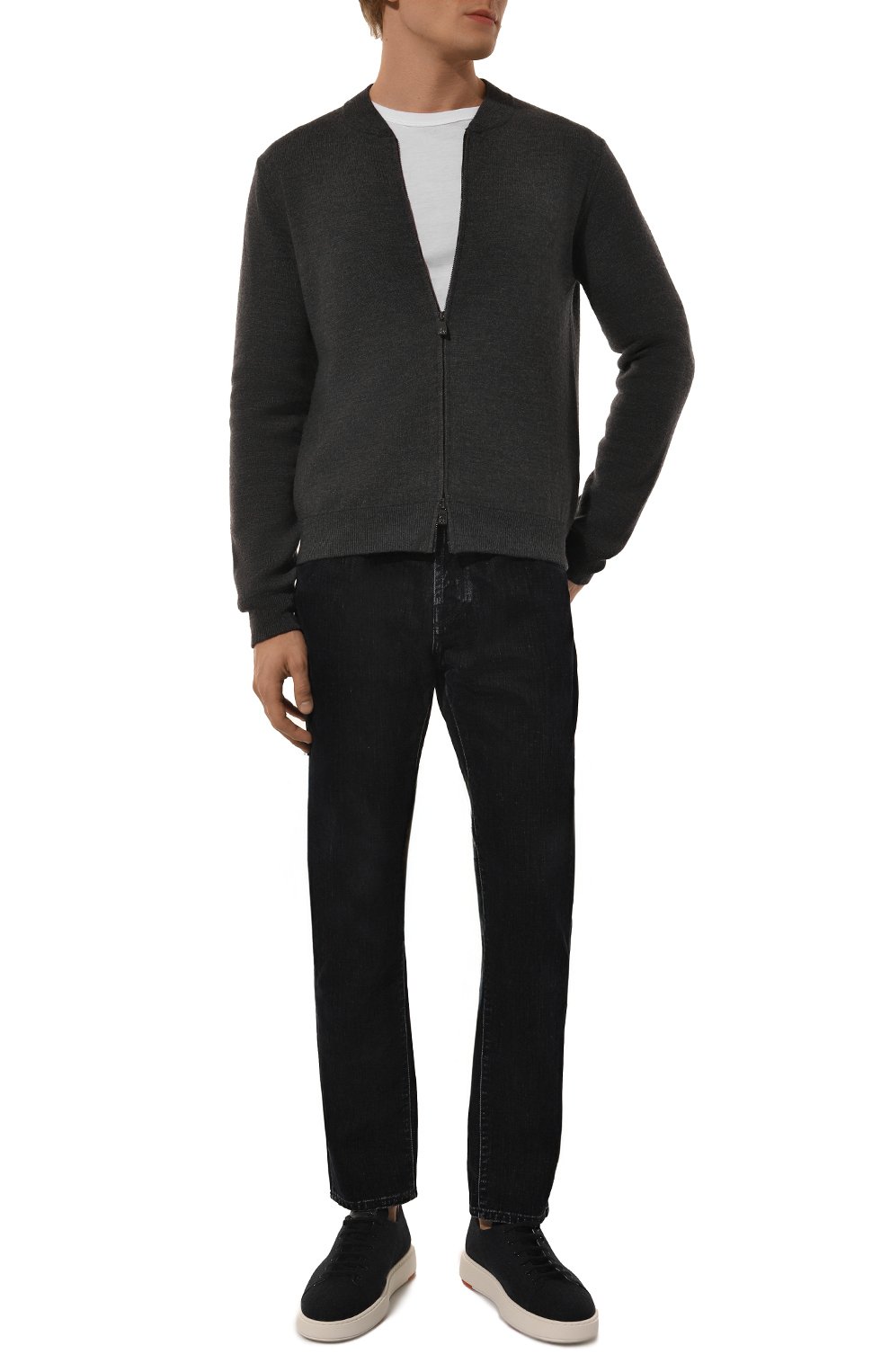 Шерстяной кардиган CORNELIANI, арт. 94M585-9425145, фото 2