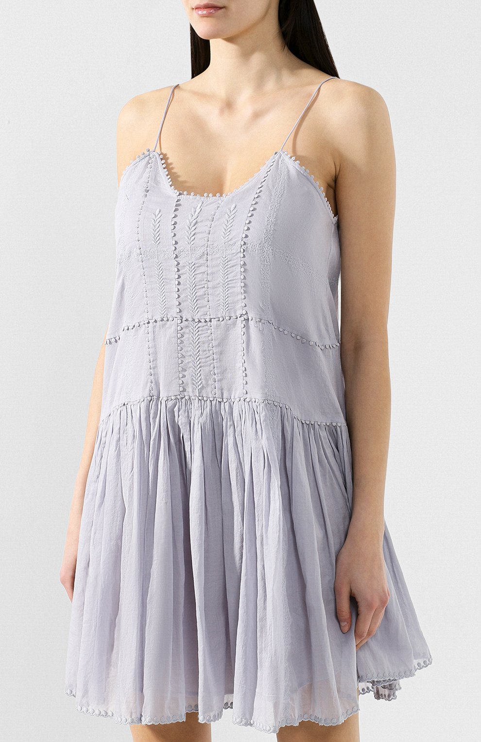 Хлопковое платье ISABEL MARANT ETOILE, арт. R01262-19P023E/AMELIE, фото 3