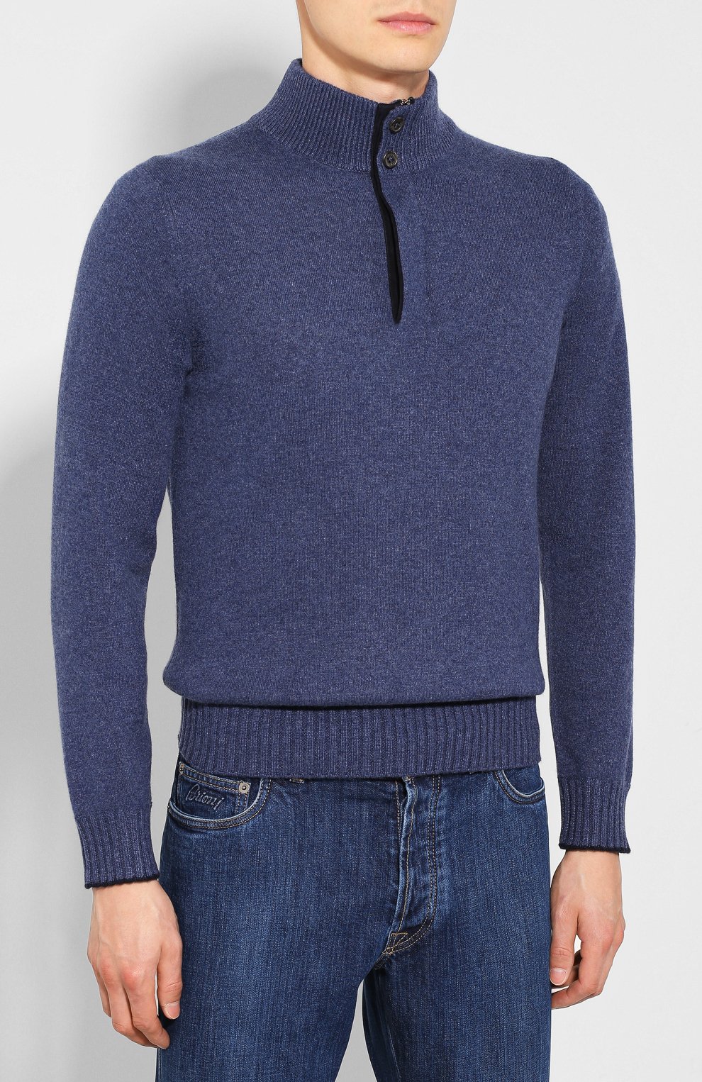 Кашемировый джемпер FIORONI, арт. M13004C1, фото 3