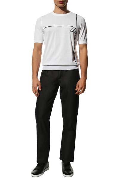 Хлопковый джемпер ZILLI SPORT, арт. MBX-NT660-D0UZ1/MC01, фото 2