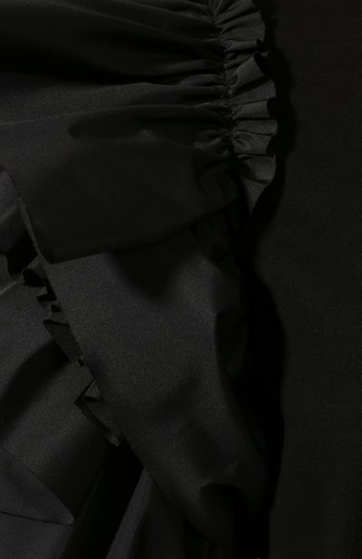 Хлопковый топ ALEXANDER MCQUEEN черного цвета по цене 77150 руб., арт. 607220/QLAAA, фото 5 Хлопковый топ ALEXANDER MCQUEEN, арт. 607220/QLAAA, фото 5