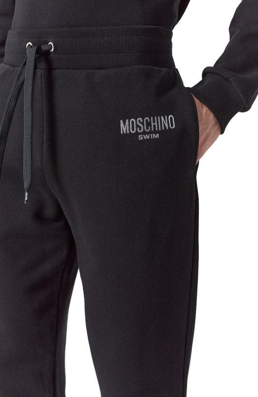Хлопковые домашние джоггеры Moschino 5