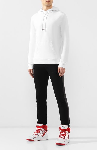 Кожаные кеды keith BALMAIN, арт. RM0C038/LRME, фото 2