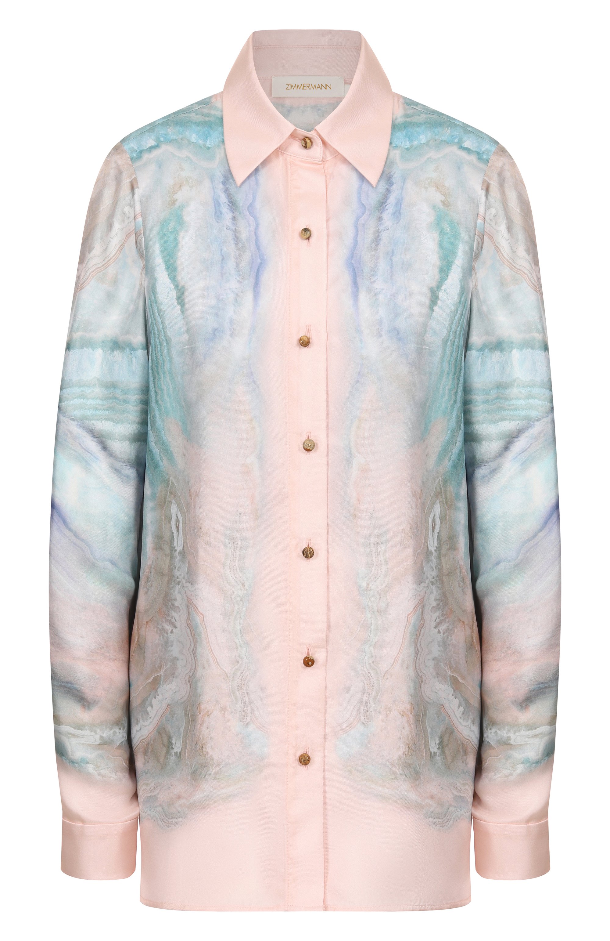 Шелковая блузка ZIMMERMANN, арт. 4028TS251, фото 1