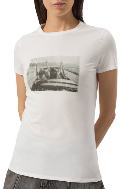 Хлопковая футболка BOSS ORANGE, арт. 50541264, фото 3