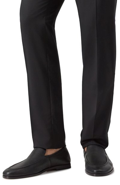 Кожаные лоферы 12 STOREEZ, арт. 133139, фото 3