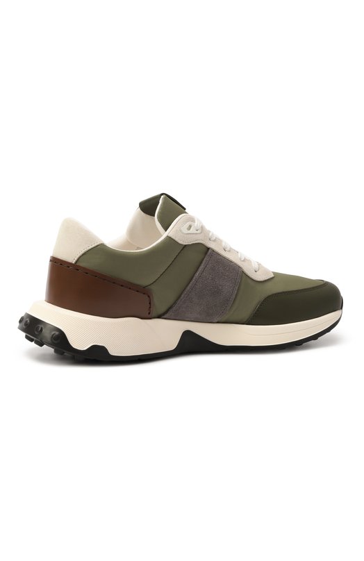 Комбинированные кроссовки Tod’s XXM63K0GT70U4I Хаки  XXM63K0GT70U4I Фото 5