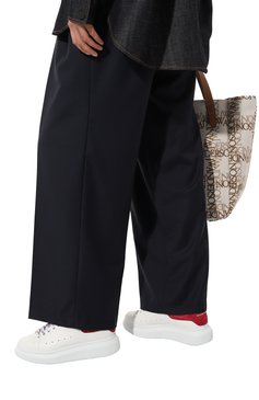Кожаные кеды oversized ALEXANDER MCQUEEN, арт. 718139/WIBN2, фото 1