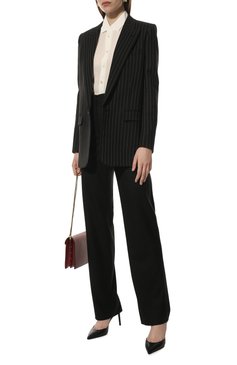 Шелковая рубашка SAINT LAURENT, арт. 395733/Y100W, фото 2