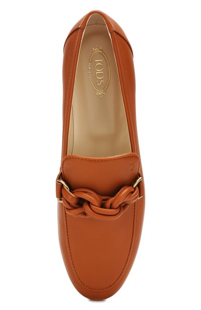 Кожаные лоферы TOD’S, арт. XXW79A0B010NYH, фото 5