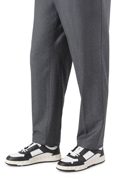 Кожаные кеды freedots VALENTINO, арт. 7Y2S0H43/RDG, фото 3