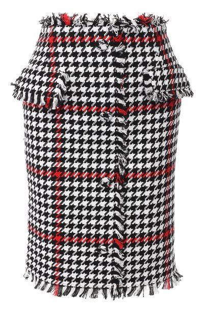 Женская твидовая юбка MSGM, арт. 2641MDD06 195115