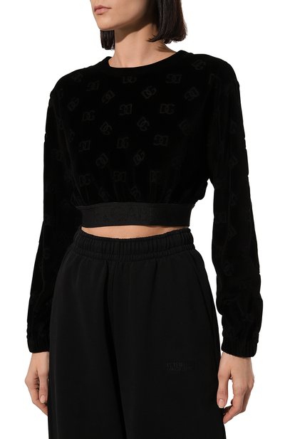 Хлопковый свитшот DOLCE & GABBANA, арт. F9083T/FJ7DL, фото 3