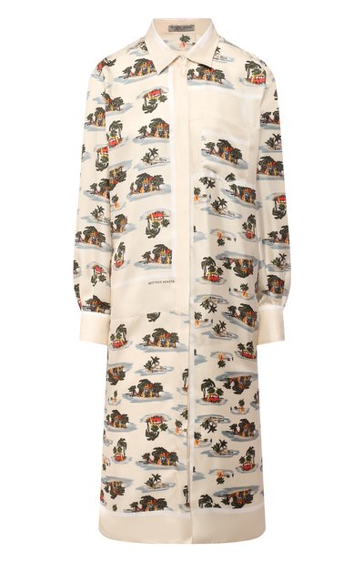 Женское шелковое платье BOTTEGA VENETA, арт. 564794/VF201