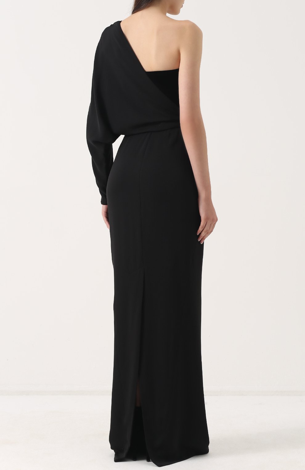 Приталенное платье-макси асимметричного кроя TOM FORD, арт. AB1956-FAX040, фото 4