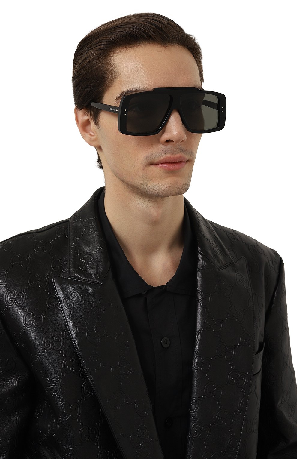 Солнцезащитные очки GUCCI черного цвета по цене 38100 руб., арт. GG1369S 001, фото 2 Солнцезащитные очки GUCCI, арт. GG1369S 001, фото 2