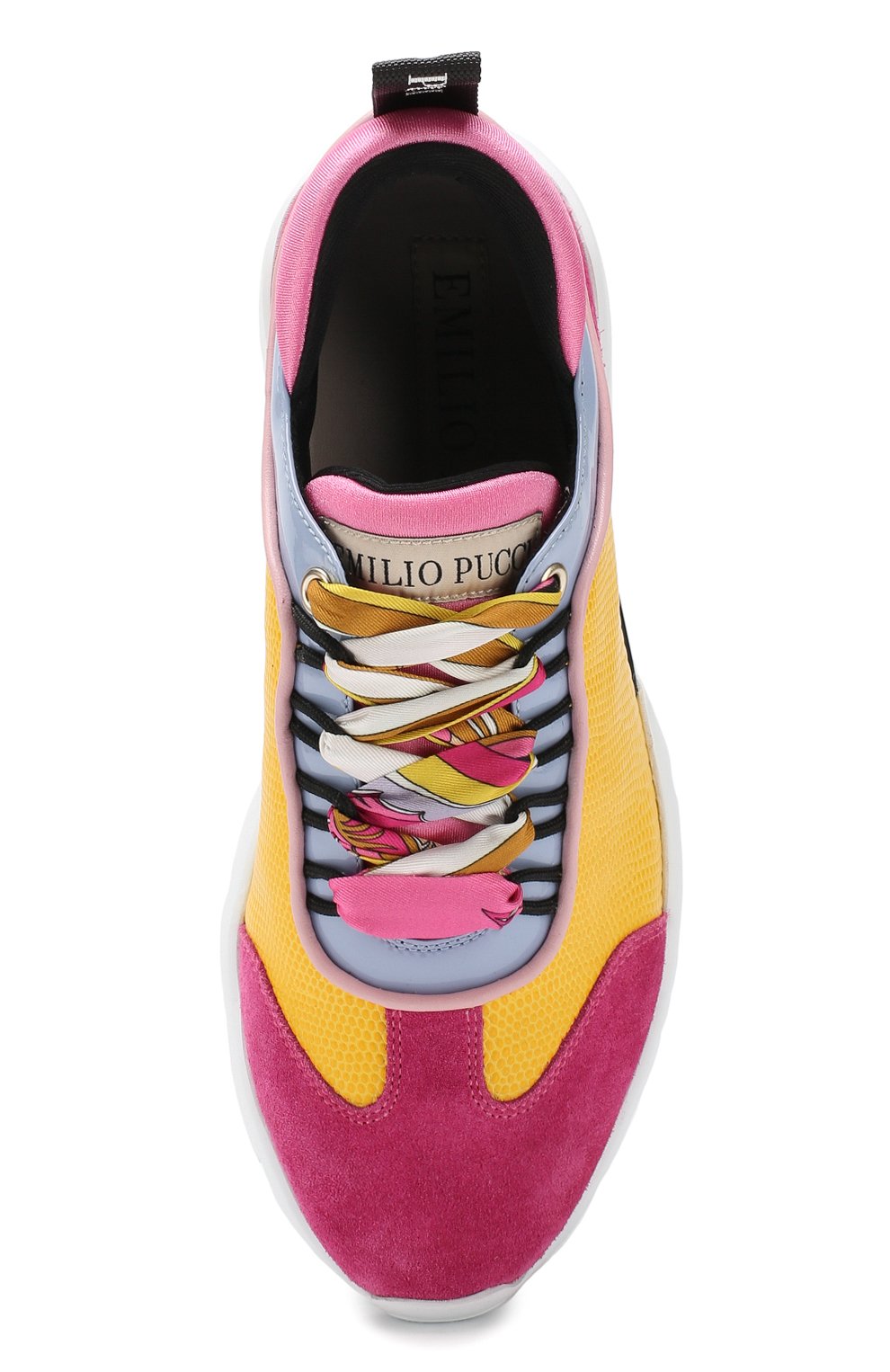 Комбинированные кроссовки EMILIO PUCCI, арт. 9ECE87/9EX13, фото 5