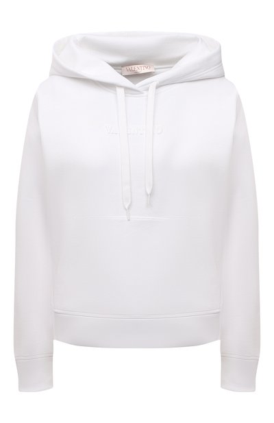 Женский хлопковое худи VALENTINO, арт. XB3MF16C71R