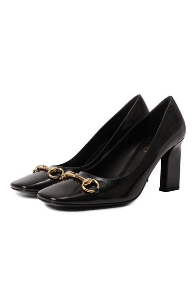 Женские лакированные туфли signora GUCCI, арт. 865410/CLG00