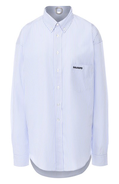 Женская хлопковая рубашка VETEMENTS, арт. USS196001/W
