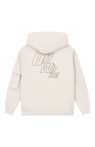 Хлопковая толстовка OFF-WHITE, арт. 0BBE005S26FLE001, фото 2