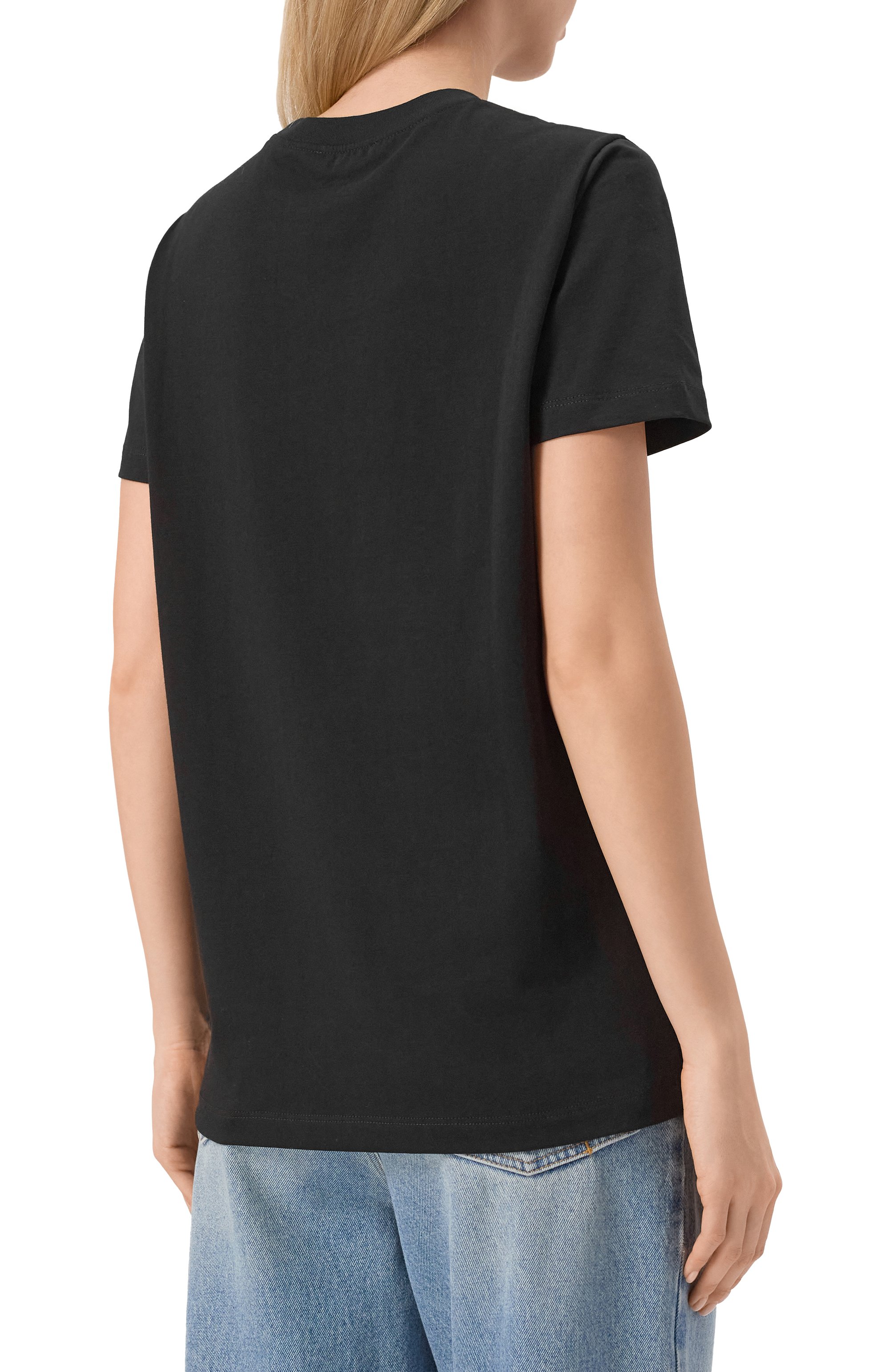 Хлопковая футболка BLUMARINE, арт. 2T115A/N0990, фото 4