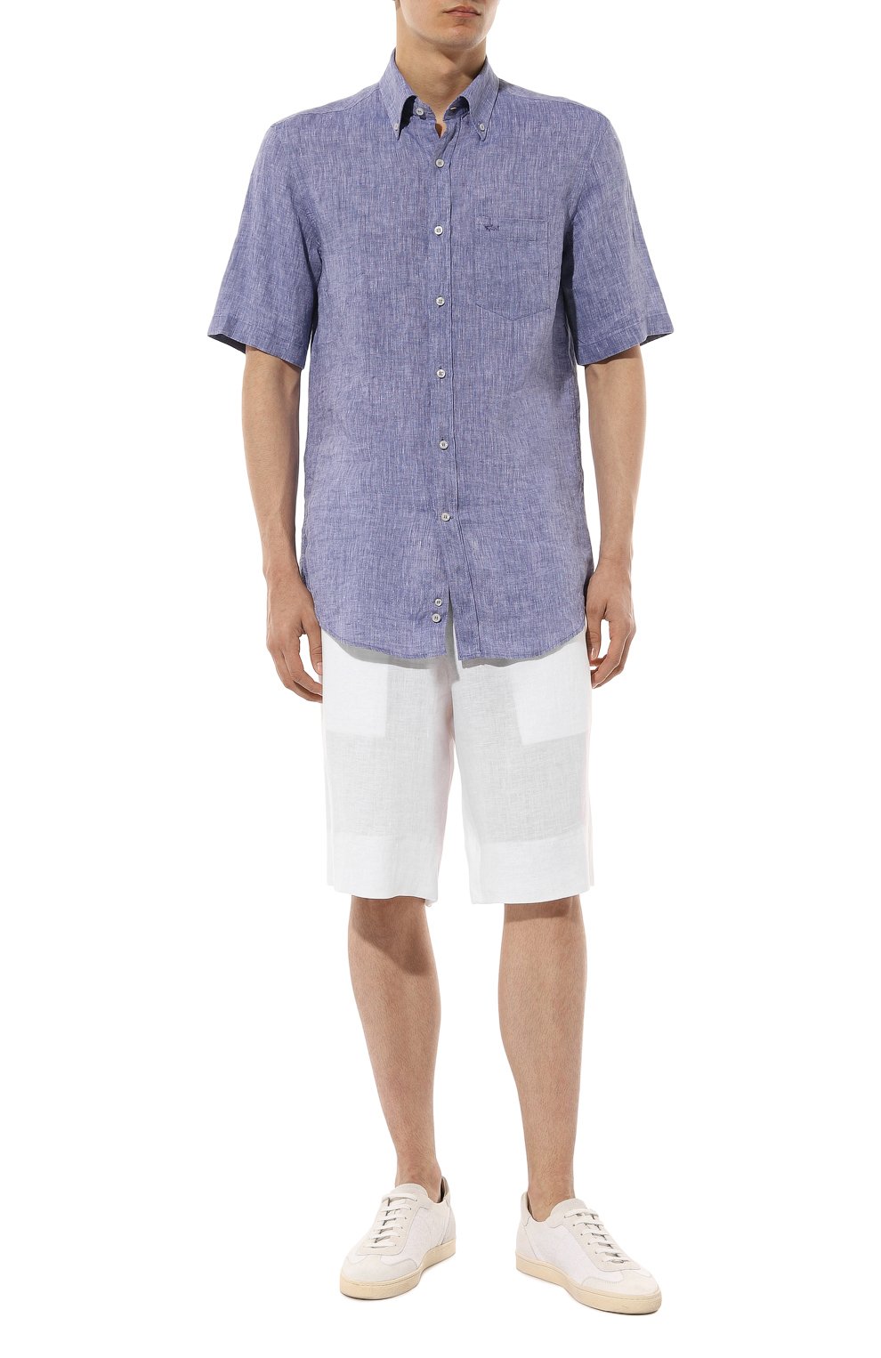 Льняные шорты KITON, арт. UPN005H08838, фото 2