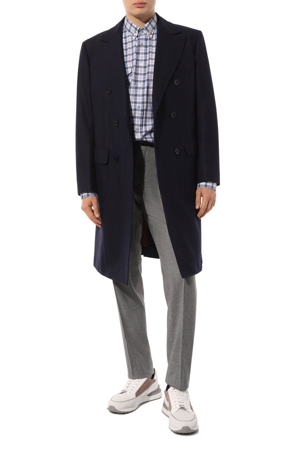 Хлопковая рубашка ZILLI, арт. REGC02ZS13115ZS104548, фото 2