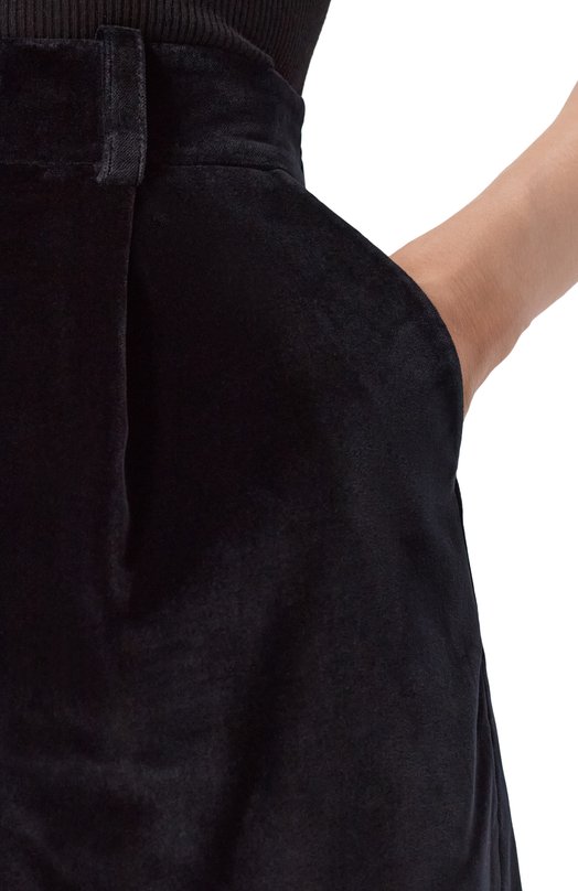 Бархатные шорты Dice Kayek PF24P327 KDF BLACK Чёрный  PF24P327 KDF BLACK Фото 5